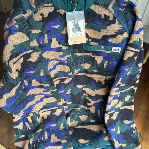 Men’s North Face XXL Printed Gordon Lyons 1/4 Zip Fleece Pullover MSRP $95 - Picture 6 of 6